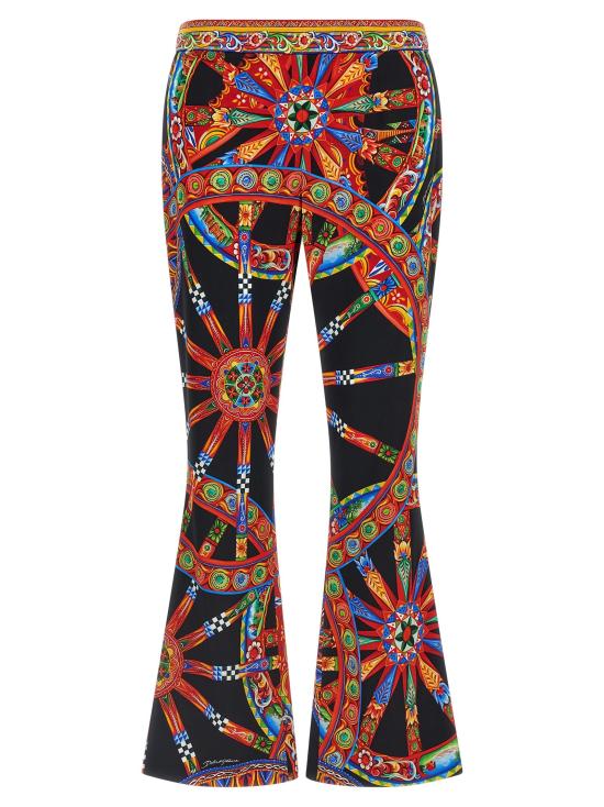 26FW 돌체앤가바나 플레어 팬츠 DO339240BM MULTICOLOR