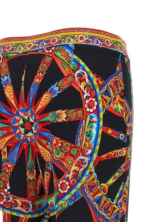 26FW 돌체앤가바나 플레어 팬츠 DO339240BM MULTICOLOR - DOLCE & GABBANA