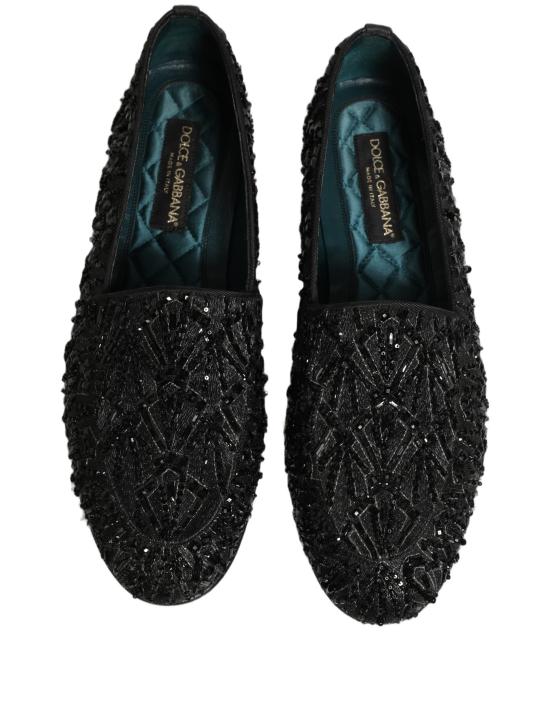  돌체앤가바나 로퍼 MV8592 BLACK - DOLCE & GABBANA