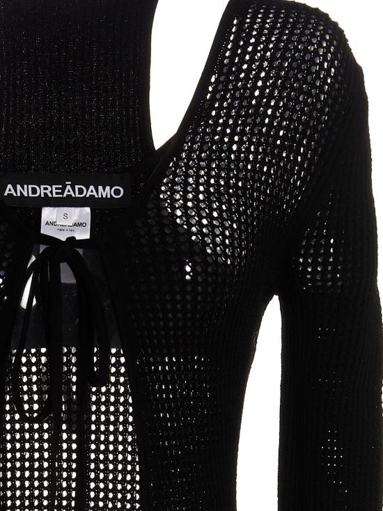  안드레아 아다모 가디건 AN232805BM BLACK - ANDREA ADAMO