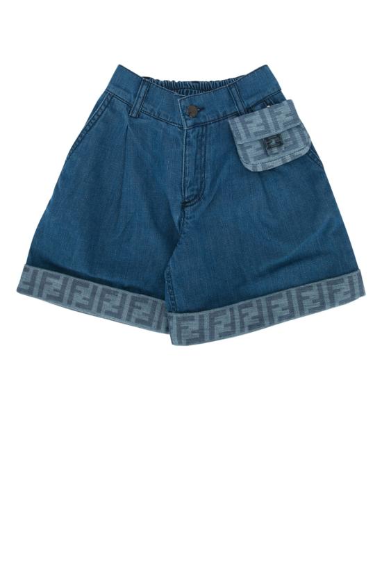 26SS 펜디 데님 숏팬츠 JFF400AVWI F0QG0 BLUE