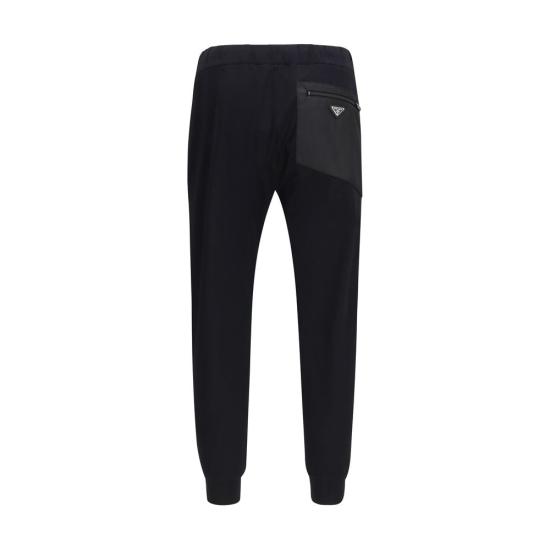26SS 프라다 트레이닝/조거 팬츠 PRUJP209SWMO152ZF0002BB BLACK - PRADA