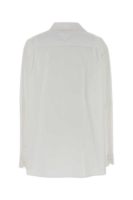 25FW 프라다 셔츠 P480ISOOO1XV2 F0009 WHITE - PRADA