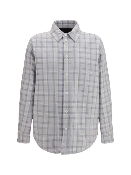 26FW 오프화이트 긴팔 셔츠 OMES01FF26FAB00100 050 GRAY