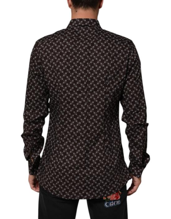  돌체앤가바나 긴팔 셔츠 TSH91318 BROWN - DOLCE & GABBANA