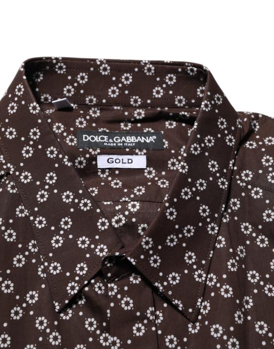  돌체앤가바나 긴팔 셔츠 TSH91318 BROWN - DOLCE & GABBANA