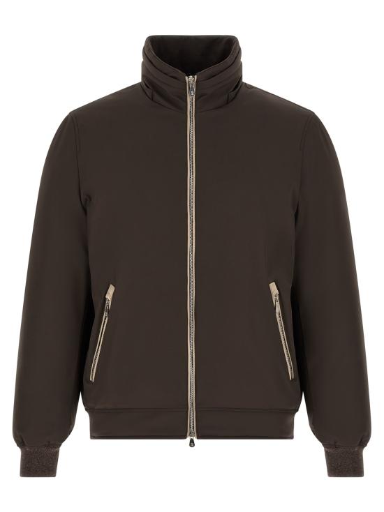 26FW 브루넬로 쿠치넬리 숏패딩 BR339515BM BROWN - BRUNELLO CUCINELLI