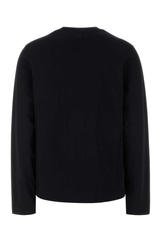 26FW 아미 스몰 하트 로고 롱슬리브 티셔츠 BFUTS235724 001 BLACK - AMI