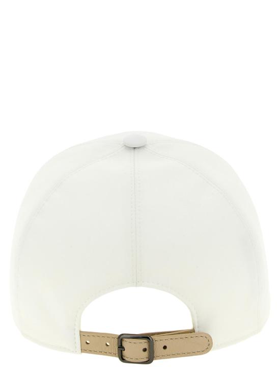 26SS 브루넬로 쿠치넬리 볼캡 BR329943BM WHITE - BRUNELLO CUCINELLI