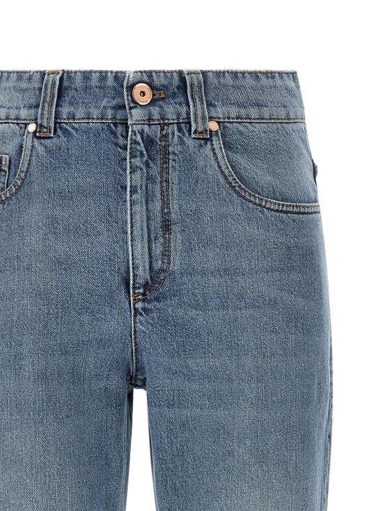 26SS 브루넬로 쿠치넬리 데님 팬츠 BR338848BM BLUE - BRUNELLO CUCINELLI