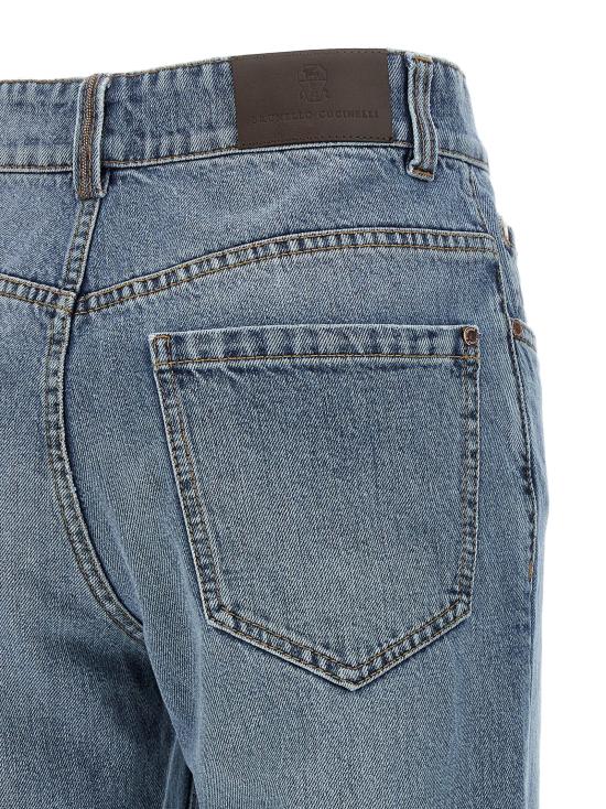 26SS 브루넬로 쿠치넬리 데님 팬츠 BR338848BM BLUE - BRUNELLO CUCINELLI