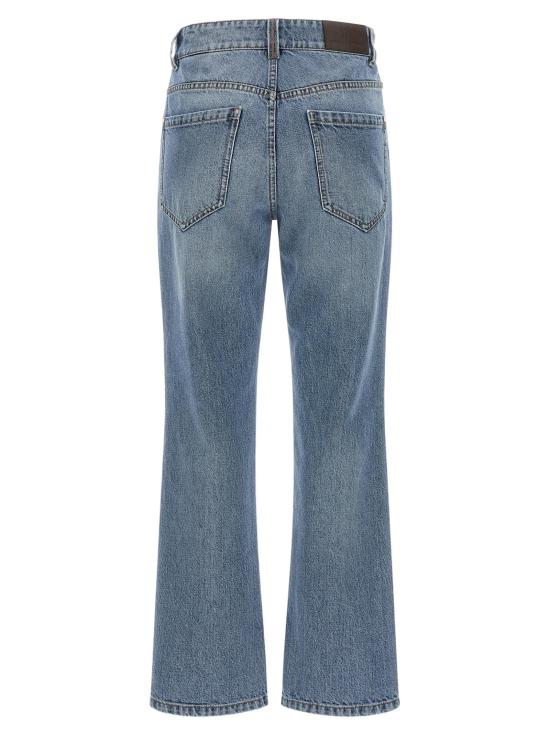26SS 브루넬로 쿠치넬리 데님 팬츠 BR338848BM BLUE - BRUNELLO CUCINELLI