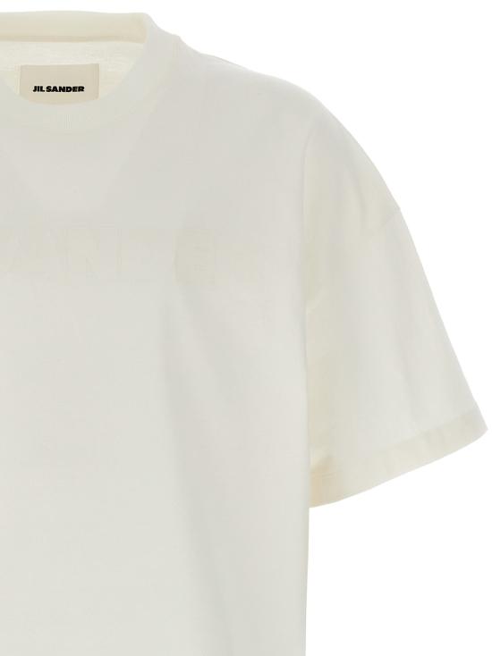 25FW 질샌더 탑 JI298068BM WHITE - JIL SANDER