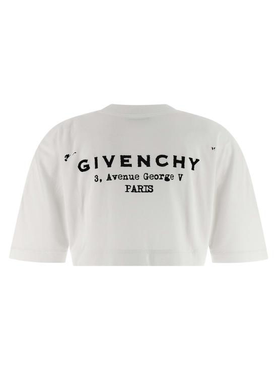 25FW 지방시 폴로 티셔츠 GI319702BM WHITE - GIVENCHY
