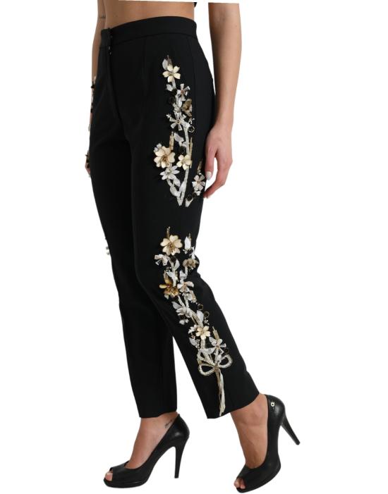  돌체앤가바나 스트레이트 팬츠 PAN74947 BLACK - DOLCE & GABBANA