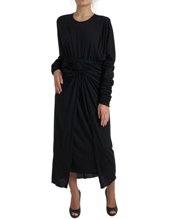  돌체앤가바나 롱 원피스 DR28895 BLACK - DOLCE & GABBANA