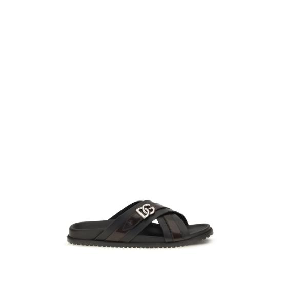 26FW 돌체앤가바나 뮬/슬리퍼 DOA80624A07658S203BB BLACK