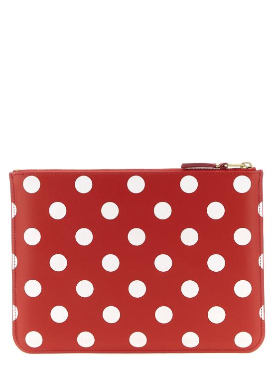 26SS 꼼데가르송 남성지갑 CO326353BM RED - COMME DES GARCONS