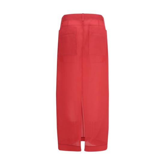  케이트 롱 스커트 KH41493002W3002625BB RED - KHAITE