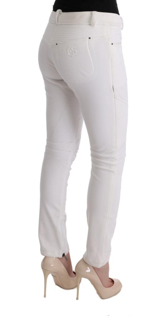  에르마노 설비노 스트레이트 팬츠 SIG30310 WHITE - ERMANNO SCERVINO