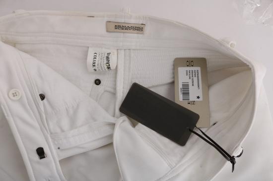  에르마노 설비노 스트레이트 팬츠 SIG30310 WHITE - ERMANNO SCERVINO