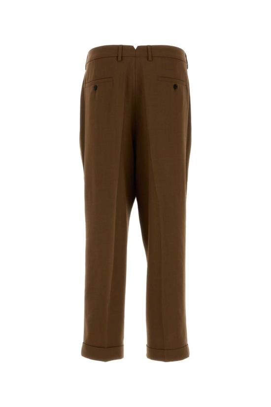 25FW 아미 스트레이트 팬츠 HTR111WV0066 216 BROWN - AMI