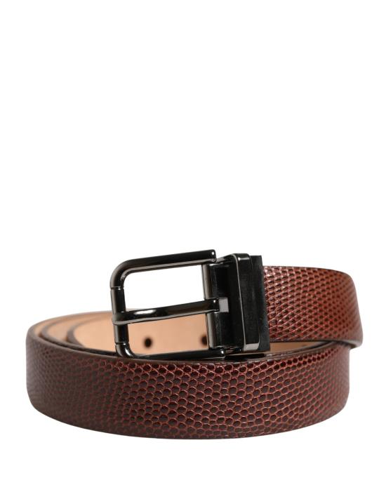  돌체앤가바나 가죽 벨트 BEL9621 BROWN - DOLCE & GABBANA