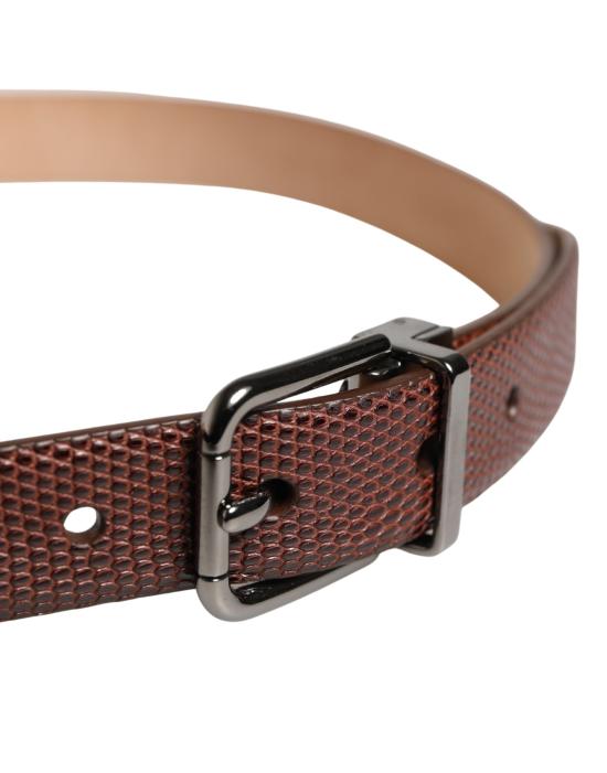 돌체앤가바나 가죽 벨트 BEL9621 BROWN - DOLCE & GABBANA