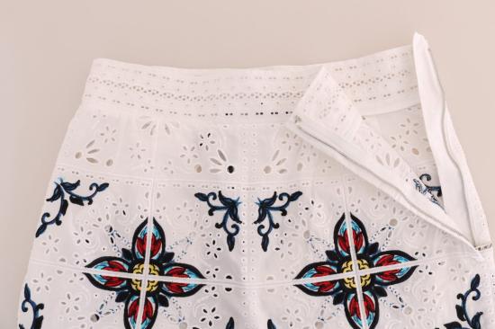  돌체앤가바나 스트레이트 팬츠 BYX1222 WHITE - DOLCE & GABBANA