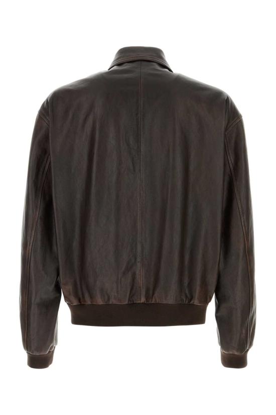 26FW 프라다 가죽 자켓 UPW622SOOO16IL F0003 BROWN - PRADA
