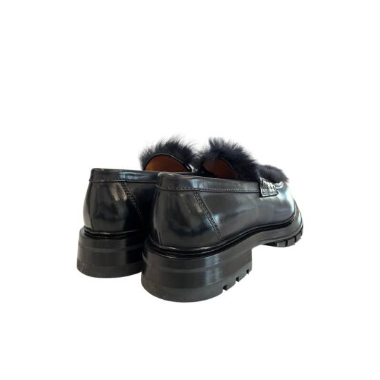  산토니 로퍼 SA 25420 BLACK - SANTONI