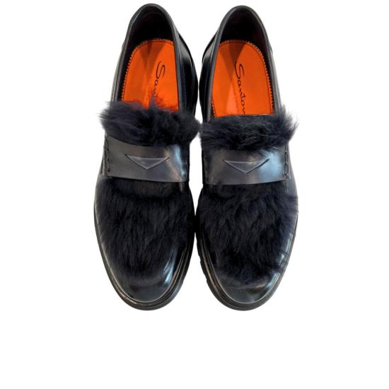  산토니 로퍼 SA 25420 BLACK - SANTONI