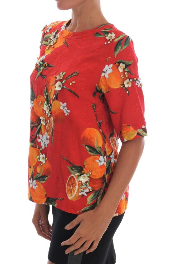 돌체앤가바나 반팔 티셔츠 TSH1405 RED - DOLCE & GABBANA