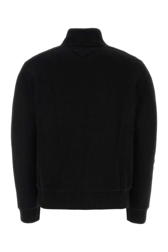  프라다 집업 니트 UMG251S23213GH F0002 BLACK - PRADA
