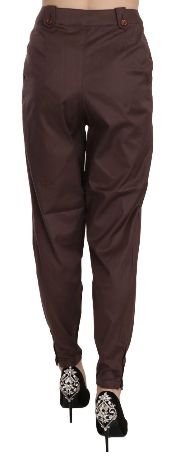  저스트까발리 스트레이트 팬츠 PAN70332 BROWN - JUST CAVALLI