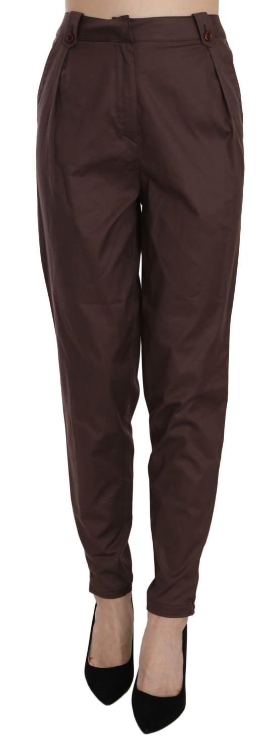  저스트까발리 스트레이트 팬츠 PAN70332 BROWN - JUST CAVALLI