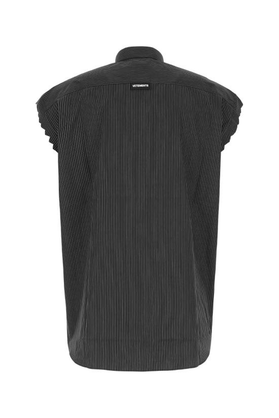  베트멍 반팔 셔츠 UE52SH100B BLACKSTRIPES - VETEMENTS