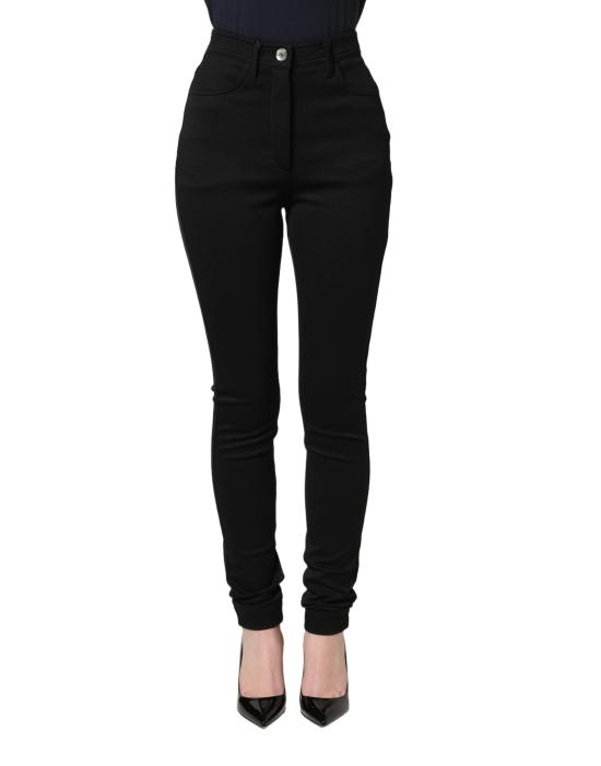  돌체앤가바나 스트레이트 팬츠 PAN75957 BLACK - DOLCE & GABBANA