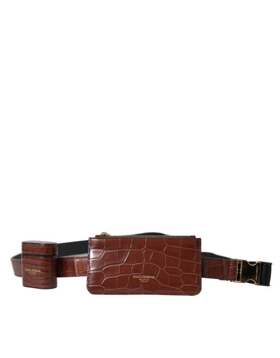  돌체앤가바나 벨트백 BAG1391 BROWN
