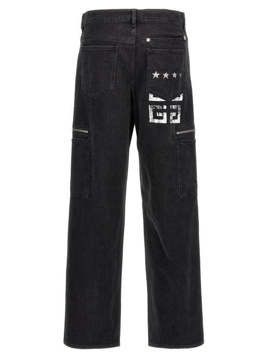  지방시 카고 팬츠 GI280848BM BLACK - GIVENCHY