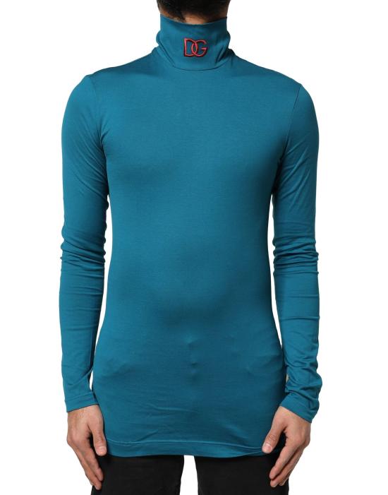  돌체앤가바나 터틀넥 TSH83658 BLUE
