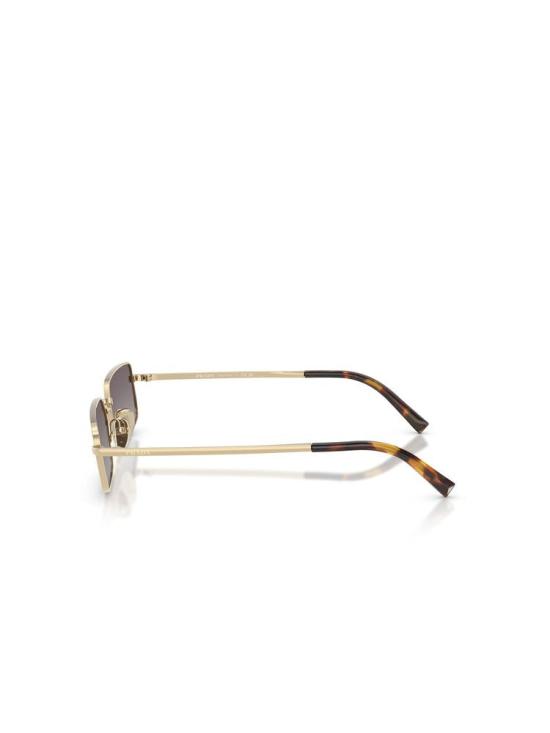  프라다 시그니처 메탈 직사각형 선글라스 0PR A60S ZVN30C 59 Prada GOLD - PRADA