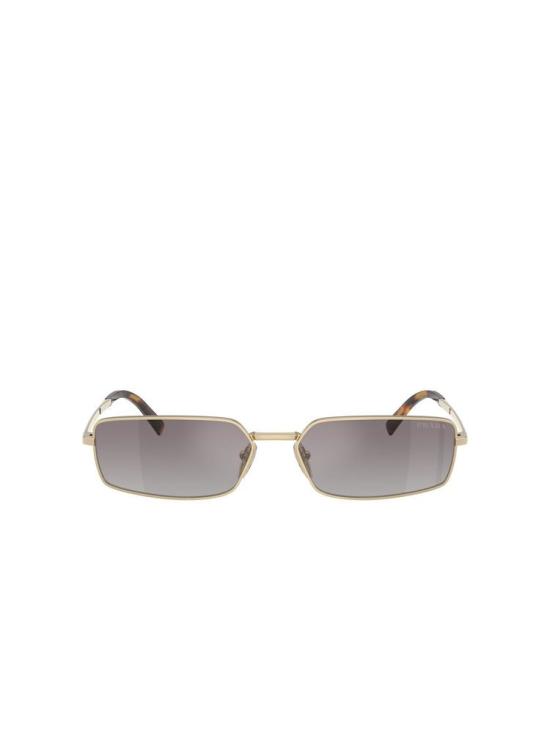  프라다 시그니처 메탈 직사각형 선글라스 0PR A60S ZVN30C 59 Prada GOLD