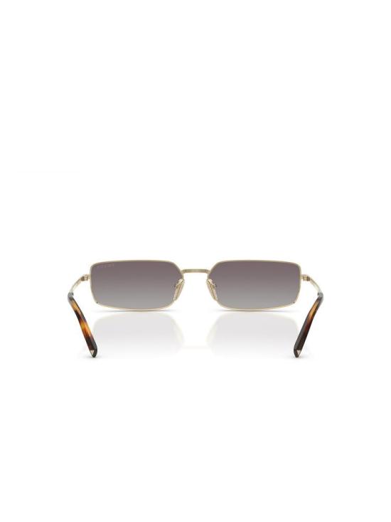  프라다 시그니처 메탈 직사각형 선글라스 0PR A60S ZVN30C 59 Prada GOLD - PRADA