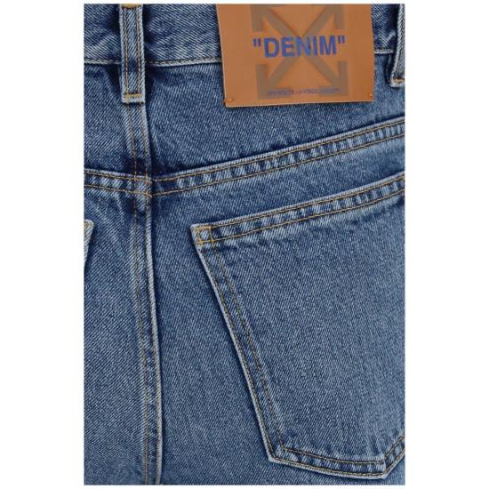 26FW 오프화이트 데님 팬츠 OF2FM01820BW423BB BLUE - OFF WHITE