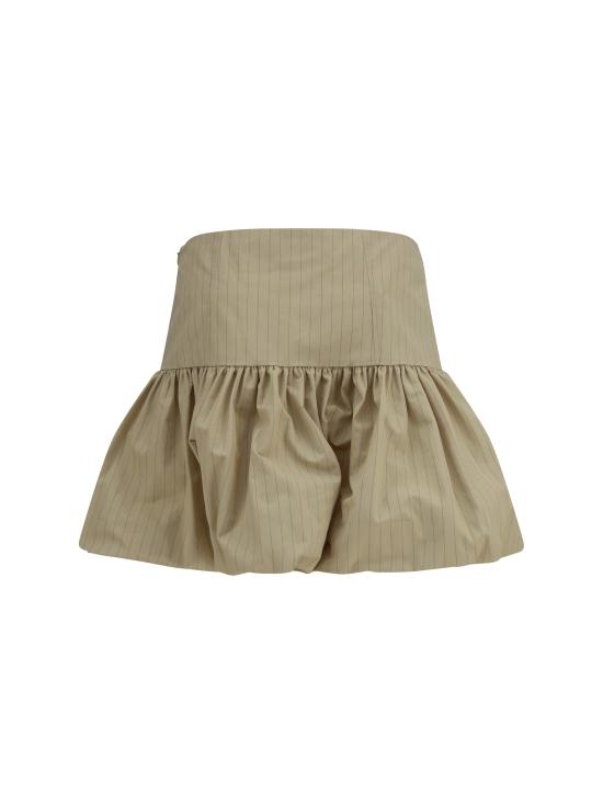 26FW 가니 숏 스커트 A1090262 031 BEIGE - GANNI