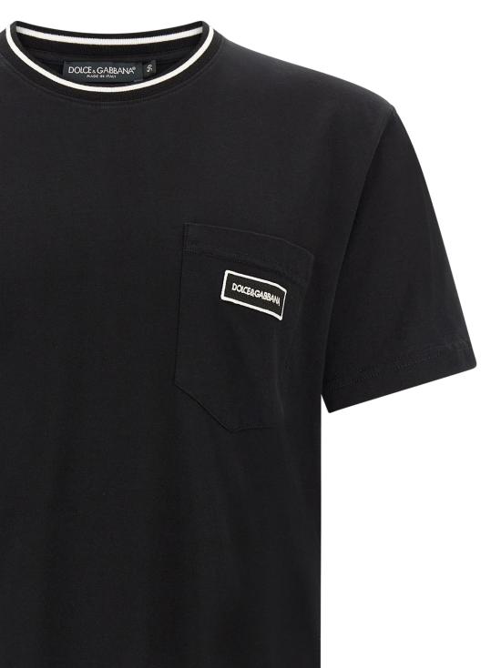 26FW 돌체앤가바나 탑 DO339383BM BLACK - DOLCE & GABBANA