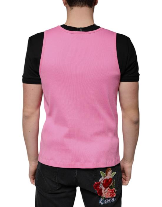  돌체앤가바나 민소매 티셔츠 TSH87325 PINK - DOLCE & GABBANA