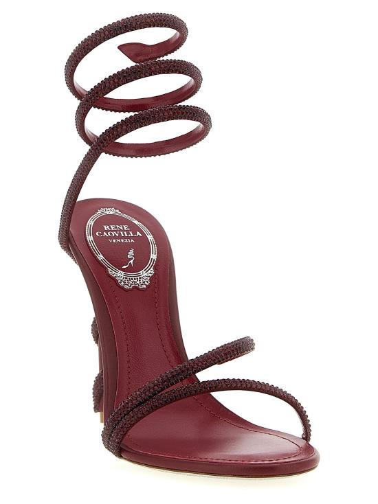 26FW 르네 카오빌라 힐/펌프스 RE335865BM BORDEAUX - RENE CAOVILLA