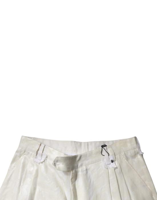  돌체앤가바나 스트레이트 팬츠 PAN75184 WHITE - DOLCE & GABBANA